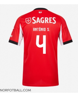 Billige Fotballdrakt Benfica Antonio Silva #4 Replika Hjemmedrakt 2025-26 Kortermet Billige Fotballdrakt Benfica Antonio Silva #4 Replika Hjemmedrakt 2025-26 Kortermet